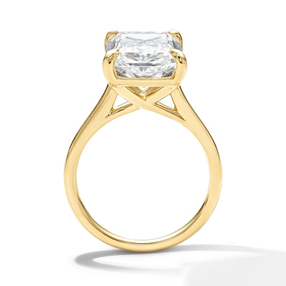 8 CT. T.w. Radiant-Cut Certified Lab-Grown Diamond Solitaire Engagement Ring in 14K Gold (F/Vs2)