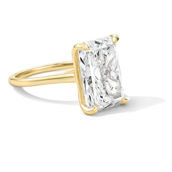 8 CT. T.w. Radiant-Cut Certified Lab-Grown Diamond Solitaire Engagement Ring in 14K Gold (F/Vs2)