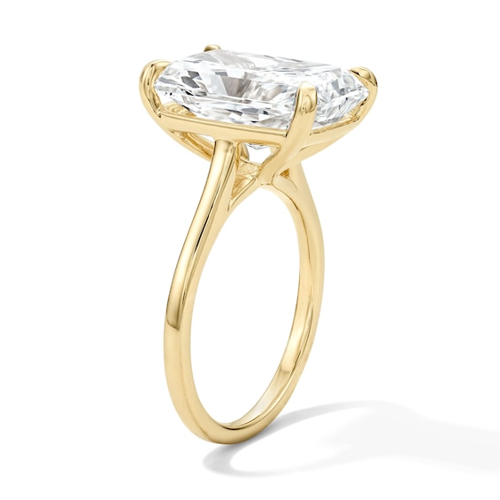 8 CT. T.w. Radiant-Cut Certified Lab-Grown Diamond Solitaire Engagement Ring in 14K Gold (F/Vs2)