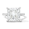 Thumbnail Image 1 of 8 CT. T.W. Princess-Cut Certified Lab-Grown Diamond Solitaire Engagement Ring in 14K White Gold (F/VS2)