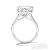 Thumbnail Image 3 of 8 CT. T.W. Princess-Cut Certified Lab-Grown Diamond Solitaire Engagement Ring in 14K White Gold (F/VS2)
