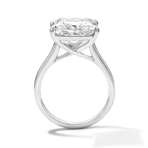 8 CT. T.w. Princess-Cut Certified Lab-Grown Diamond Solitaire Engagement Ring in 14K White Gold (F/Vs2)