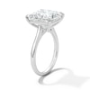 Thumbnail Image 5 of 8 CT. T.W. Princess-Cut Certified Lab-Grown Diamond Solitaire Engagement Ring in 14K White Gold (F/VS2)