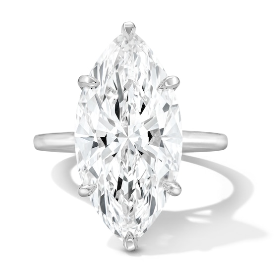 8 CT. T.w. Marquise-Cut Certified Lab-Grown Diamond Solitaire Engagement Ring in 14K White Gold (F/Vs2)