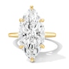 Thumbnail Image 1 of 8 CT. T.W. Marquise-Cut Certified Lab-Grown Diamond Solitaire Engagement Ring in 14K Gold (F/VS2)