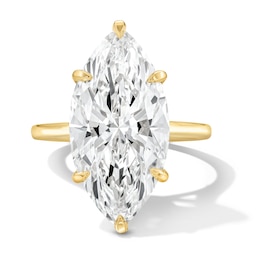 8 CT. T.W. Marquise-Cut Certified Lab-Grown Diamond Solitaire Engagement Ring in 14K Gold (F/VS2)