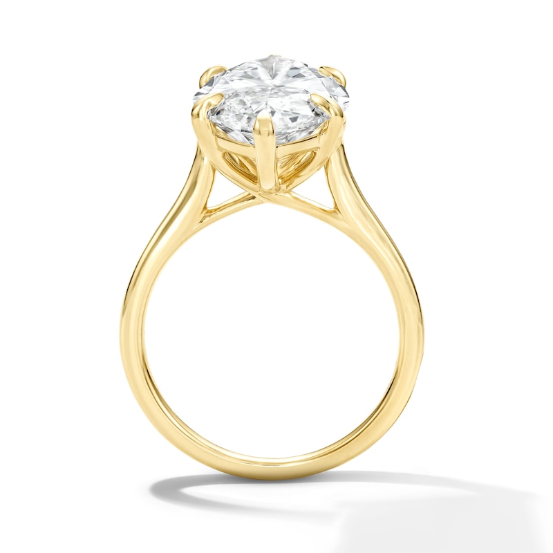 Main Image 3 of 8 CT. T.W. Marquise-Cut Certified Lab-Grown Diamond Solitaire Engagement Ring in 14K Gold (F/VS2)