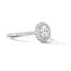 Thumbnail Image 3 of 1-1/2 CT. T.W. Certified Lab-Grown Diamond Frame Engagement Ring in 14K White Gold (F/VS2)