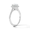 Thumbnail Image 4 of 1-1/2 CT. T.W. Certified Lab-Grown Diamond Frame Engagement Ring in 14K White Gold (F/VS2)