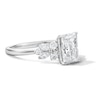 Thumbnail Image 4 of 2-5/8 CT. T.W. Radiant-Cut Certified Lab-Grown Diamond Engagement Ring in 14K White Gold (F/VS2)