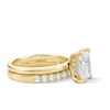 Thumbnail Image 3 of 2 CT. T.W. Radiant-Cut Certified Lab-Grown Diamond Bridal Set in 14K Yellow Gold (F/VS2)