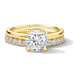 2 CT. T.W. Certified Lab-Grown Diamond Bridal Set in 14K Yellow Gold (F/VS2)