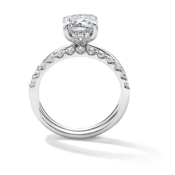2 CT. T.w. Certified Lab-Grown Diamond Bridal Set in 14K White Gold (F/Vs2)