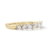 Thumbnail Image 2 of 1/2 CT. T.W. Marquise-Cut Certified Lab-Grown Diamond Contemporary Band in 14K Gold (F/VS2)