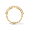 Thumbnail Image 3 of 1-1/4 CT. T.W. Marquise-Cut Certified Lab-Grown Diamond Multi-Row Anniversary Band in 14K Gold (F/VS2)
