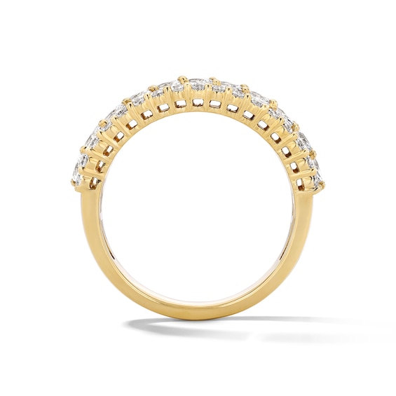 1-1/4 CT. T.w. Marquise-Cut Certified Lab-Grown Diamond Multi-Row Anniversary Band in 14K Gold (F/Vs2)