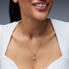 Thumbnail Image 2 of 5/8 CT. T.W. Certified Lab-Grown Diamond Star Necklace Charm in 10K Gold (F/VS2)