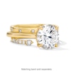 Thumbnail Image 6 of 1/4 CT.T.W. Lab-Grown Diamond Solitaire Enhancer Ring in 14K Gold (F/VS2)