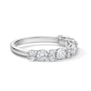 Thumbnail Image 3 of 1 CT. T.W. Certified Lab-Grown Diamond Anniversary Band in 14K White Gold (F/VS2)