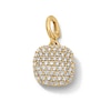 Thumbnail Image 1 of 5/8 CT. T.W. Certified Lab-Grown Multi-Diamond Cushion-Shaped Necklace Charm in 10K Gold (F/VS2)