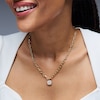 Thumbnail Image 2 of 5/8 CT. T.W. Certified Lab-Grown Multi-Diamond Cushion-Shaped Necklace Charm in 10K Gold (F/VS2)