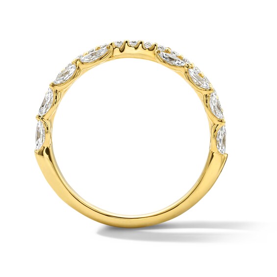 1/2 CT. T.w. Marquise and Round Lab-Grown Diamond Enhancer Ring in 14K Gold (F/Vs2)