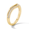 Thumbnail Image 6 of 1/6 CT. T.W. Lab-Grown Diamond Chevron Anniversary Band in 14K Gold (F/VS2)