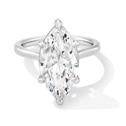 6 CT. T.W. Marquise-Cut Certified Lab-Grown Diamond Solitaire Engagement Ring in Platinum (F/VS2)