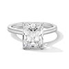 Thumbnail Image 1 of 3 CT. T.W. Radiant-Cut Certified Lab-Grown Diamond Solitaire Engagement Ring in Platinum (F/VS2)