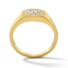 Thumbnail Image 3 of Shooting Star 1/3 CT. T.W. Certified Lab-Grown Diamond Oval Signet Ring in 10K Gold (F/VS2)