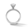 Thumbnail Image 3 of 3 CT. T.W. Marquise-Cut Certified Lab-Grown Diamond Bridal Set in 14K White Gold (F/VS2)