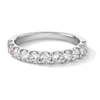 Thumbnail Image 1 of 1 CT. T.W. Certified Lab-Grown Diamond11-Stone Anniversary Band in Platinum (F/VS2)