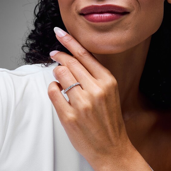 1/2 CT. T.w. Certified Lab-Grown Diamond Anniversary Band in Platinum (F/Vs2)