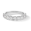 Thumbnail Image 1 of 1-1/2 CT. T.W. Certified Lab-Grown Diamond Nine-Stone Anniversary Band in Platinum (F/VS2)