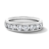 Thumbnail Image 1 of 2 CT. T.W. Certified Lab-Grown Diamond Channel-Set Band in Platinum (F/VS2)
