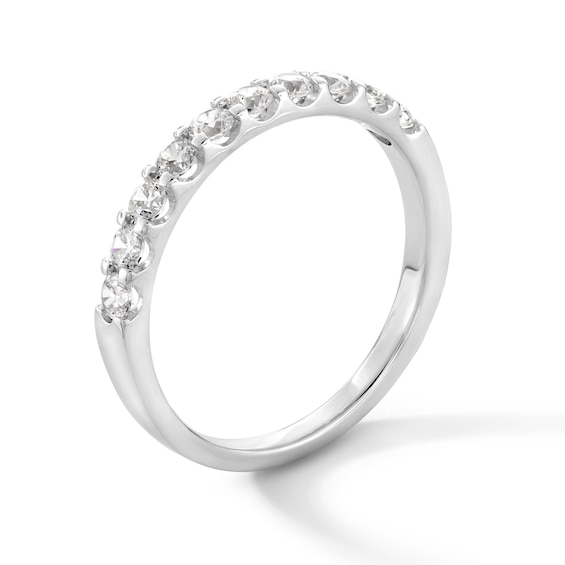 1/2 Ct.t.w. Certified Diamond Anniversary Band in Platinum (I/Vs2)