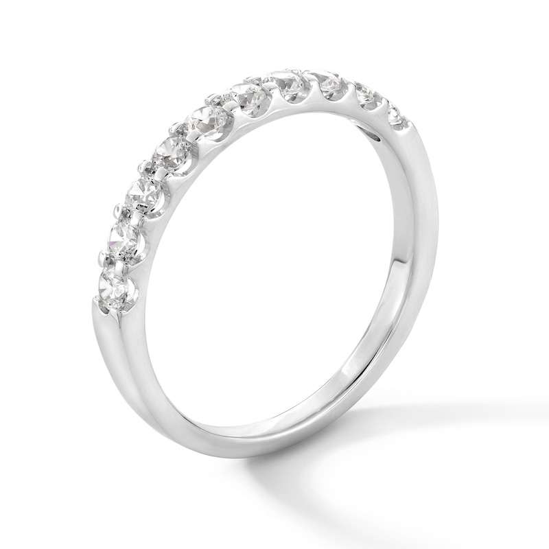 Main Image 3 of 1/2 CT.T.W. Certified Diamond Anniversary Band in Platinum (I/VS2)