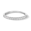 Thumbnail Image 1 of 1/4 CT. T.W. Certified Diamond Band in Platinum (I/SI2)