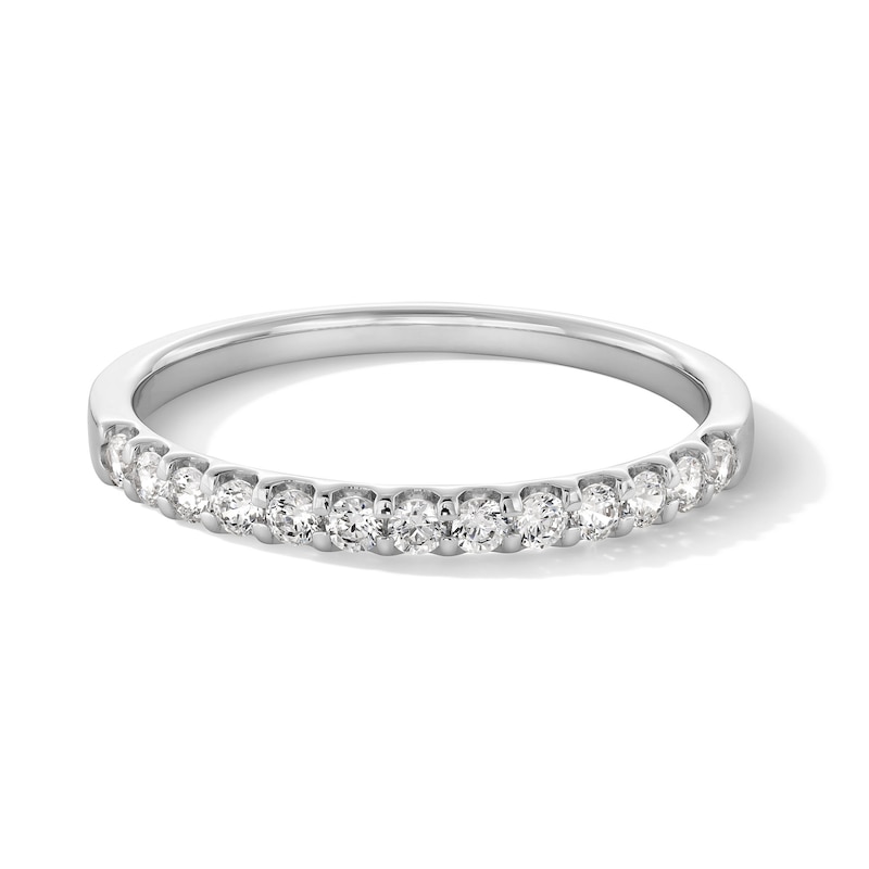 Main Image 1 of 1/4 CT. T.W. Certified Diamond Band in Platinum (I/SI2)
