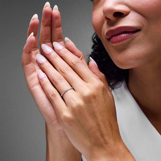 1/6 CT. T.w. Diamond Anniversary Band in Platinum