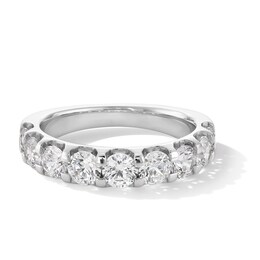 2 CT. T.W. Lab-Grown Diamond Nine-Stone Anniversary Band in Platinum (F/VS2)