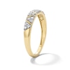 Thumbnail Image 5 of 1/4 CT. T.W. Diamond Zig Zag Stackable Band in 10K Gold