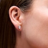 Thumbnail Image 2 of 1 CT. T.W. Pear-Shaped Lab-Grown Diamond Stud Earrings in 10K Gold (F/VS2)
