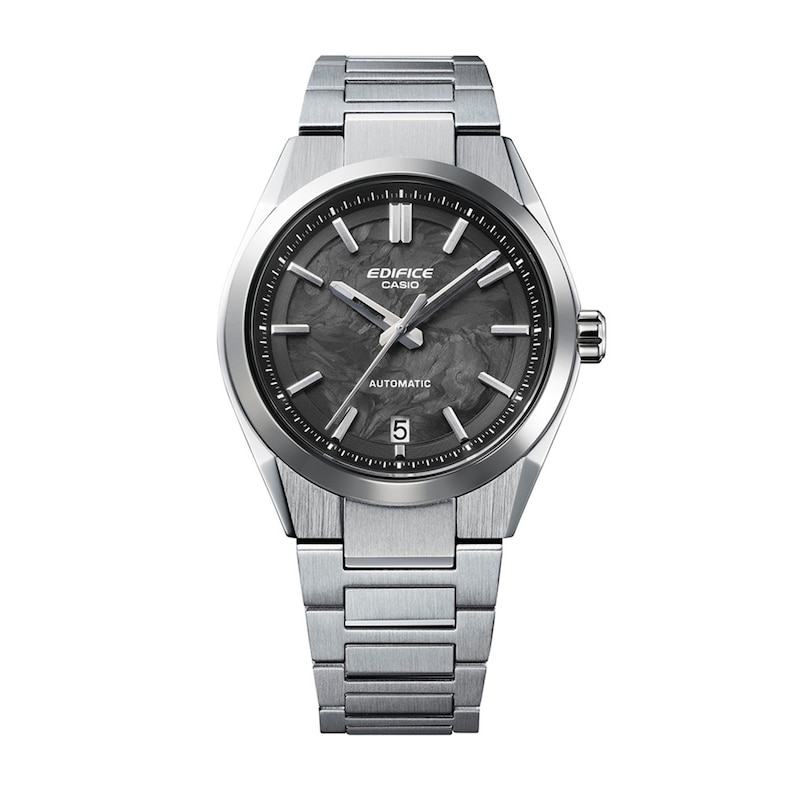 Main Image 1 of Men's Casio Edifice Stainless Steel Analog Watch with Black Dial (Model: EFK100CD-1A)