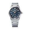 Thumbnail Image 1 of Men's Casio Edifice Stainless Steel Analog Watch with Blue Dial (Model: EFK100D-2A)