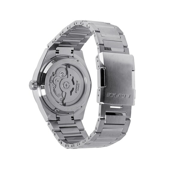 Men's Casio Edifice Stainless Steel Analog Watch with Blue Dial (Model: Efk100D-2A)