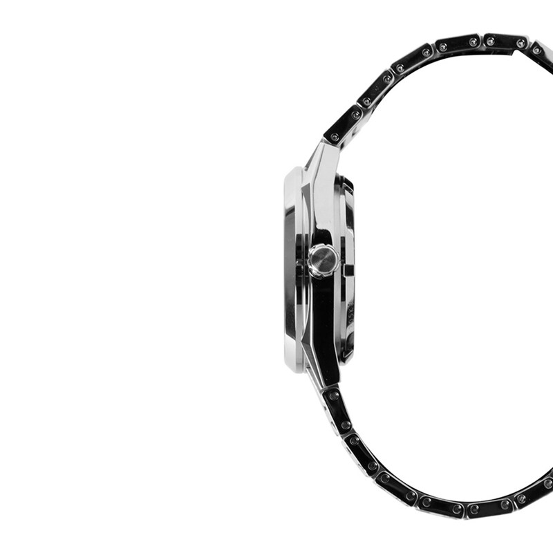 Main Image 3 of Men's Casio Edifice Stainless Steel Analog Watch with White Dial (Model: EFK100D-7A)