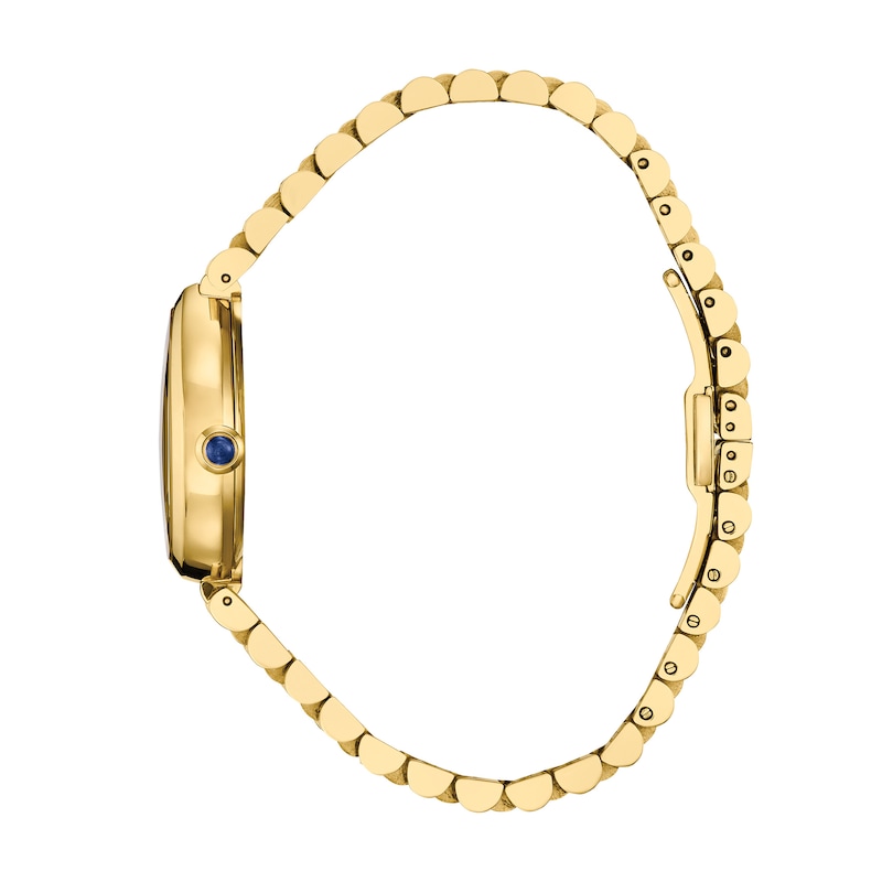 Main Image 2 of Ladies’ Citizen Eco-Drive® Rainell Gold-Tone IP Analog Watch with Gold-Tone Dial (Model: EM1202-50P)