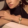 Thumbnail Image 3 of Ladies’ Citizen Eco-Drive® Rainell Gold-Tone IP Analog Watch with Gold-Tone Dial (Model: EM1202-50P)