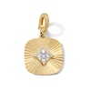 Thumbnail Image 1 of 1/8 CT. T.W. Certified Lab-Grown Diamond Necklace Charm in 10K Gold (F/VS2)